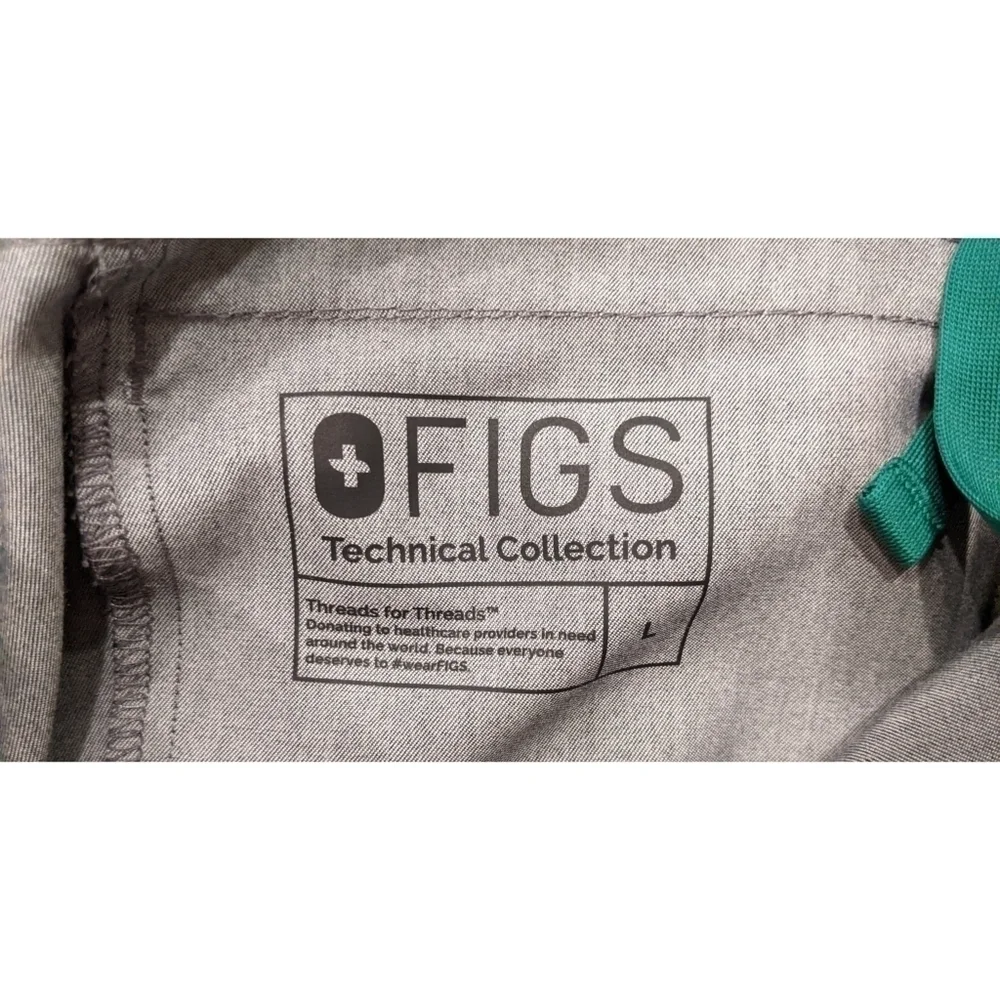 Figs Technical Collection Axim Cargo Scrub Pants Size Large